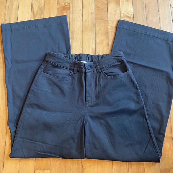 Pact stretch twill wide leg pant - Picture 1 of 5